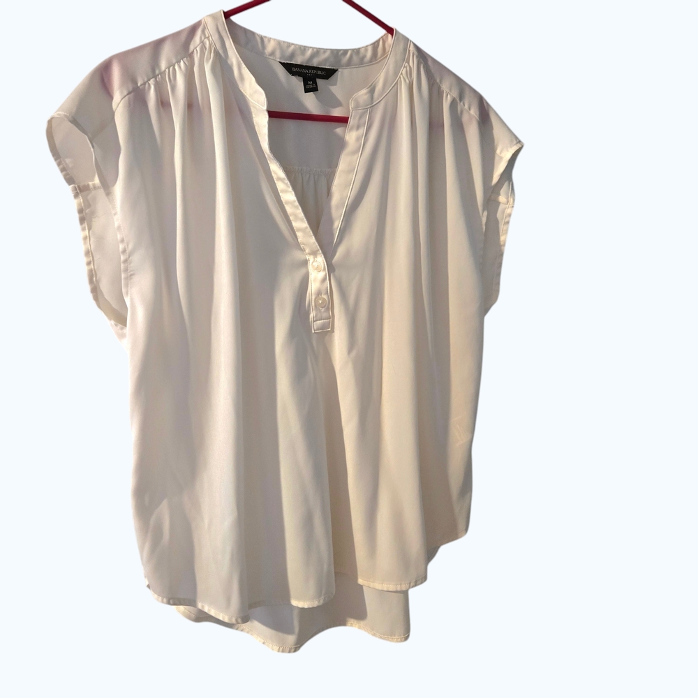 Women's Ivory Banana Repiblic Blouse